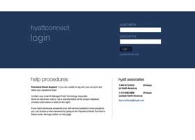 my learning hyatt connect.